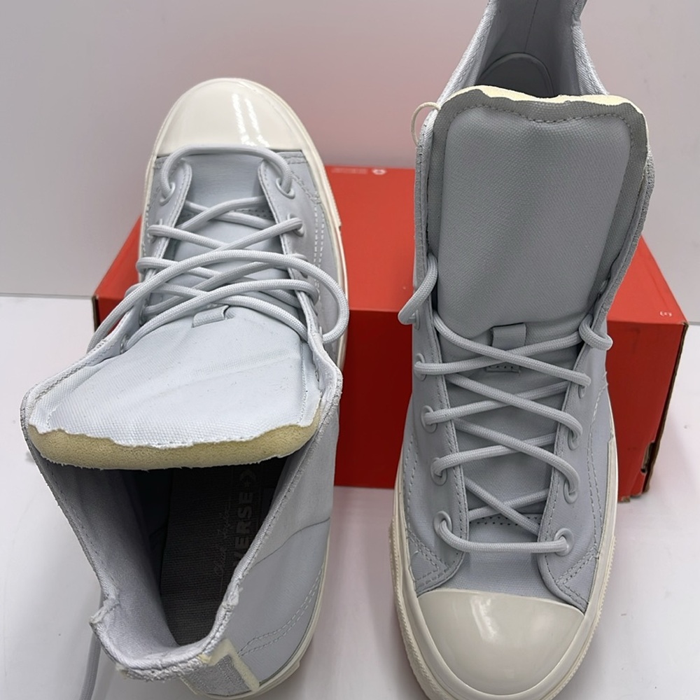 Converse WMNS CHUCK 70 PLUS HI MOONBATHE/EGRET/MOONBATHE A05259C Platforms Snkrs - Picture 13 of 16